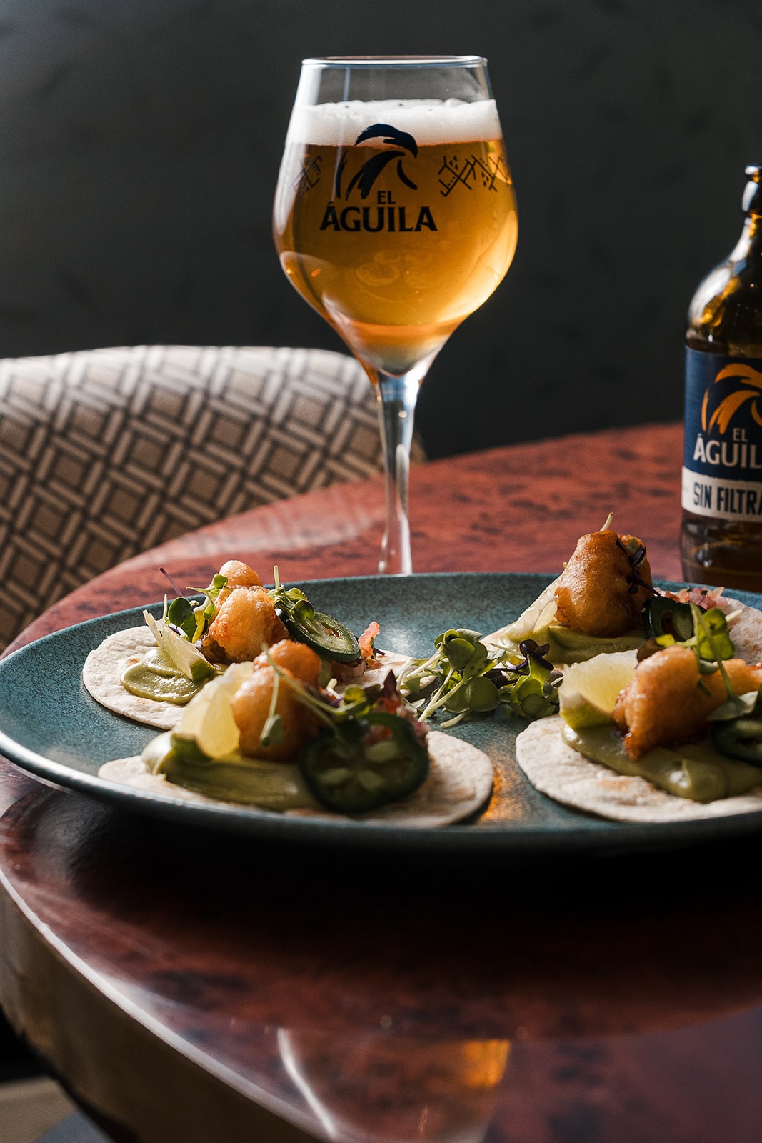 Tacos de gambón
