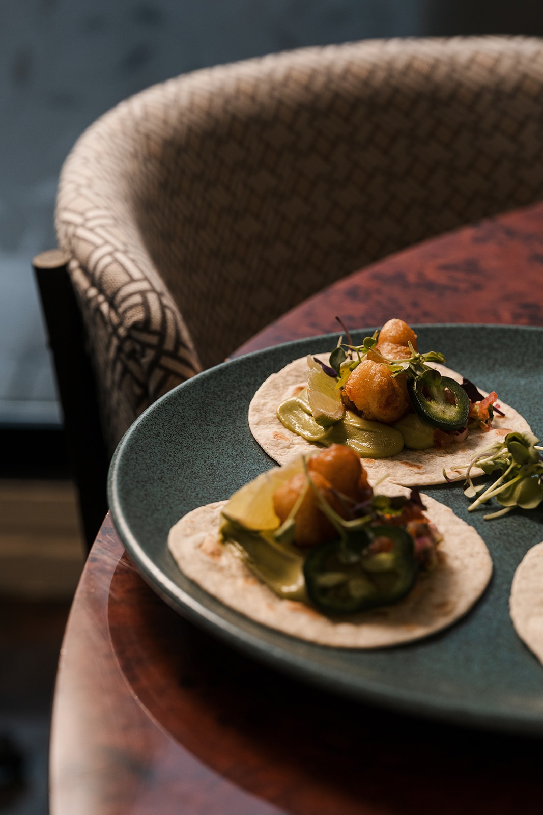 Tacos de gambón